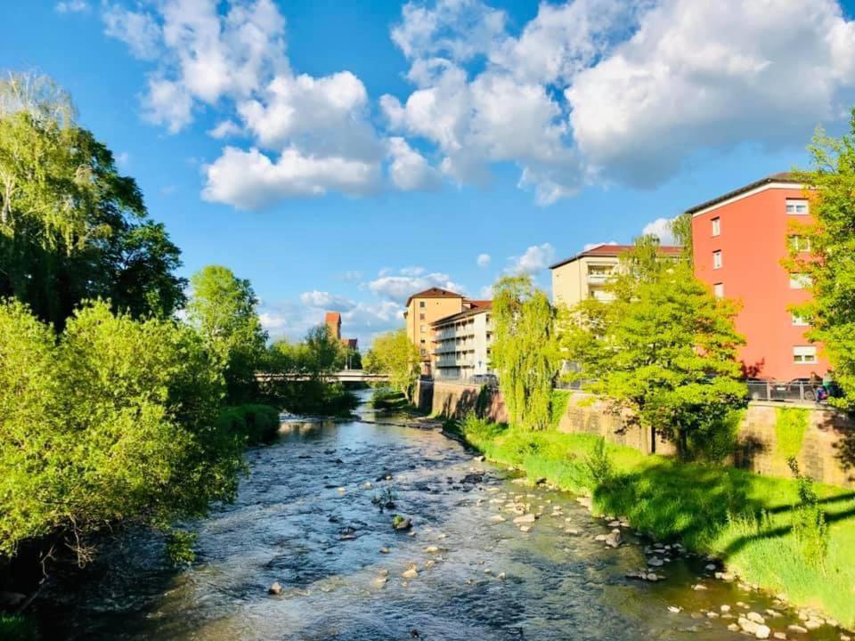Wunderschoenes Apartment Im Zentrum Goldstadt Pforzheim Esterno foto